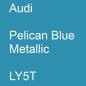 Preview: Audi, Pelican Blue Metallic, LY5T.